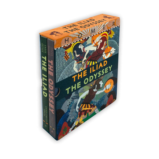 THE ILLIAD & THE ODYSSEY BOXED SET BY GILLIAN CROSS AND NEIL PACKER