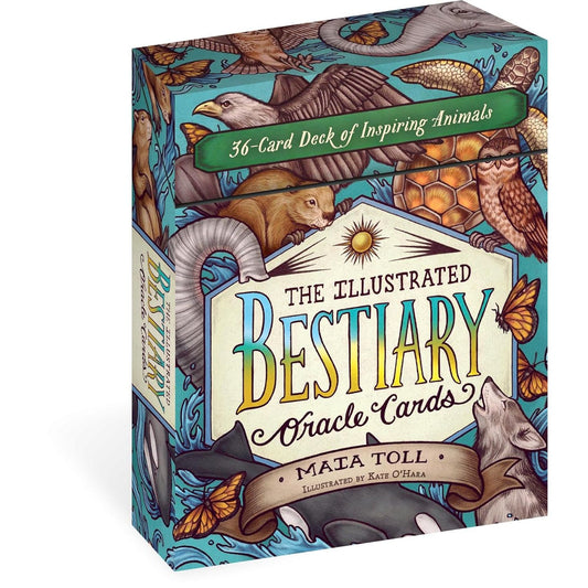 THE ILLUSTRATED BESTIARY ORACLE CARDS BY MAIA TOLL
