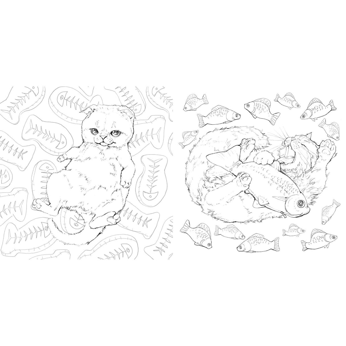 POP MANGA: CATITUDE COLORING BOOK BY CAMILLA D'ERRICO