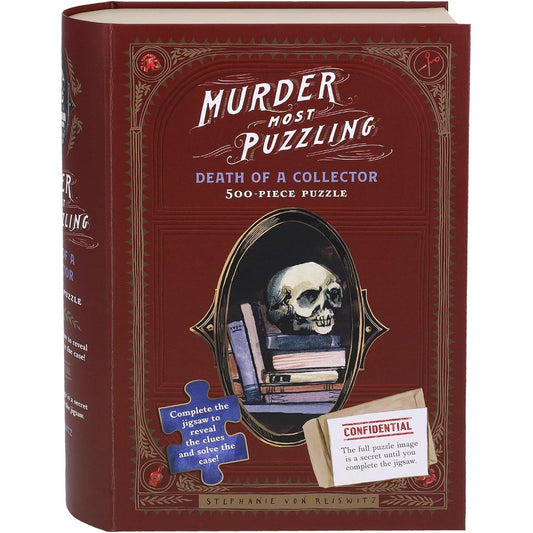MURDER MOST PUZZLING: DEATH OF A COLLECTOR 500PC PUZZLE