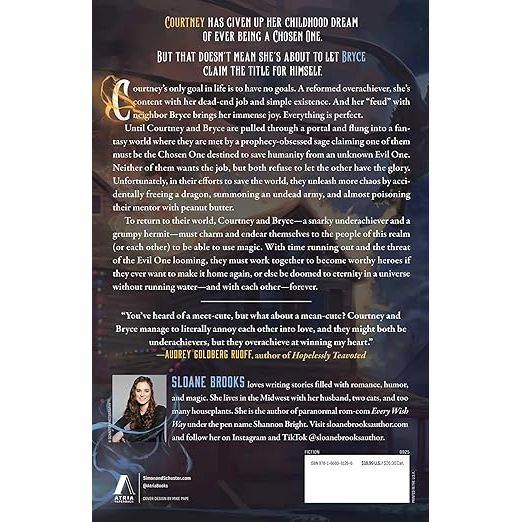 THE UNDERACHIEVER'S GUIDE TO LOVE AND SAVING THE WORLD: A NOVEL BY SLOANE BROOKS