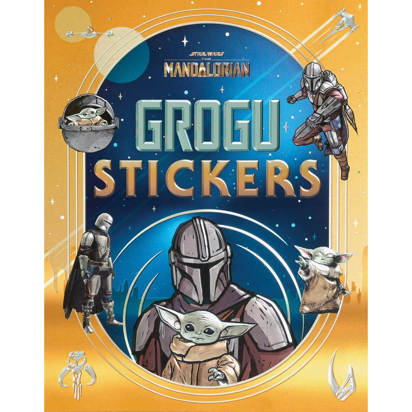 STAR WARS THE MANDALORIAN GROGU STICKERS