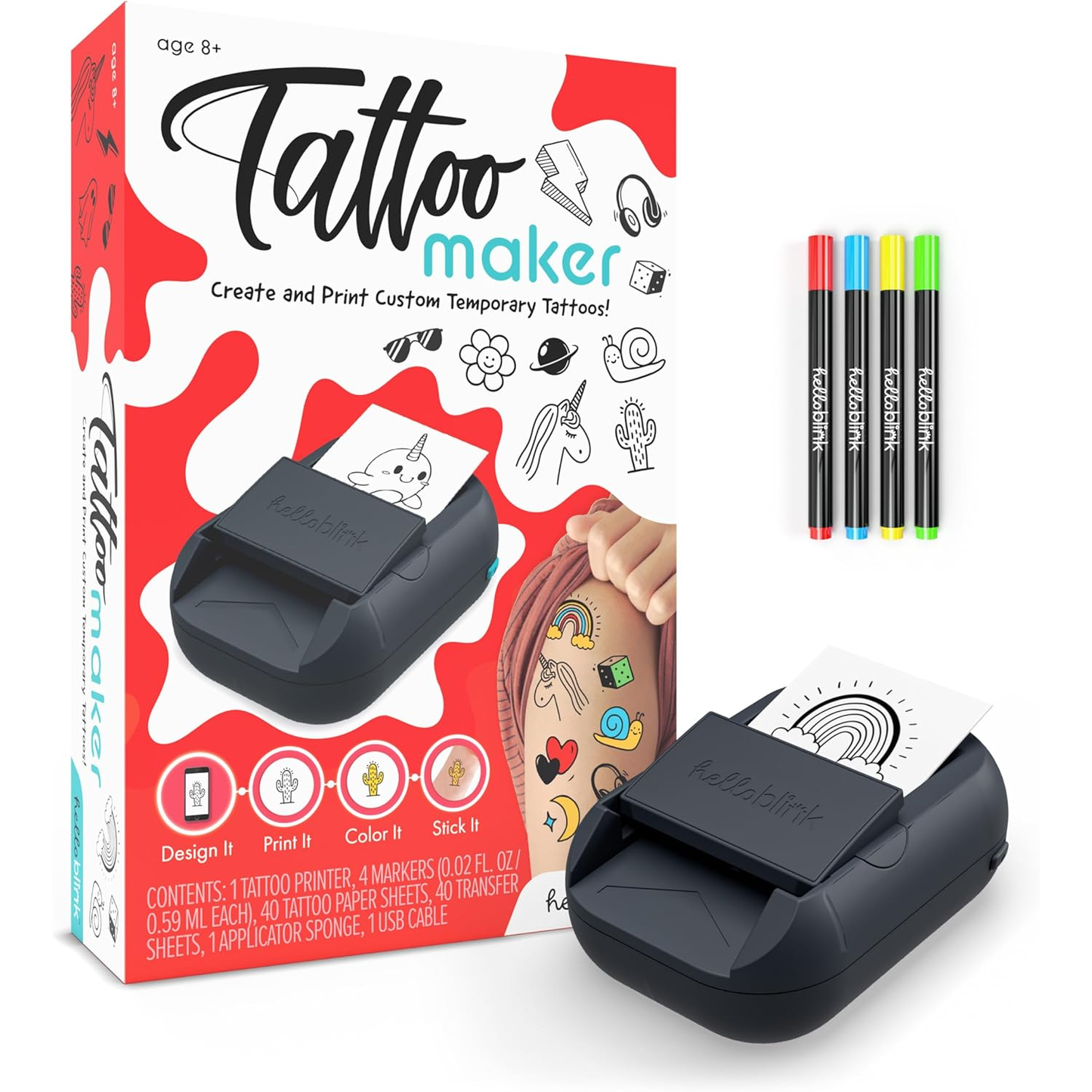 HELLO BLINK TATTOO MAKER