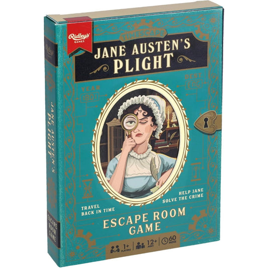 JANE AUSTEN'S PLIGHT- AN ESCAPE ROOM GAME