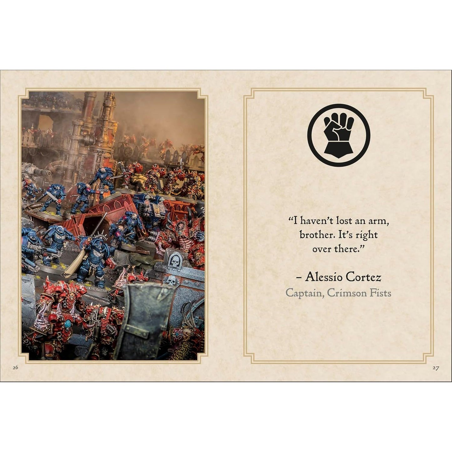 WORDS OF WAR: THE MINATURE BOOK OF SPACE MARINE QUOTES (A WARHAMMER 40K DK BOOK)