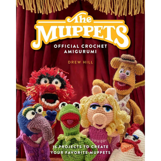 THE MUPPETS OFFICIAL CROCHET AMIGURUMI BT DREW HILL