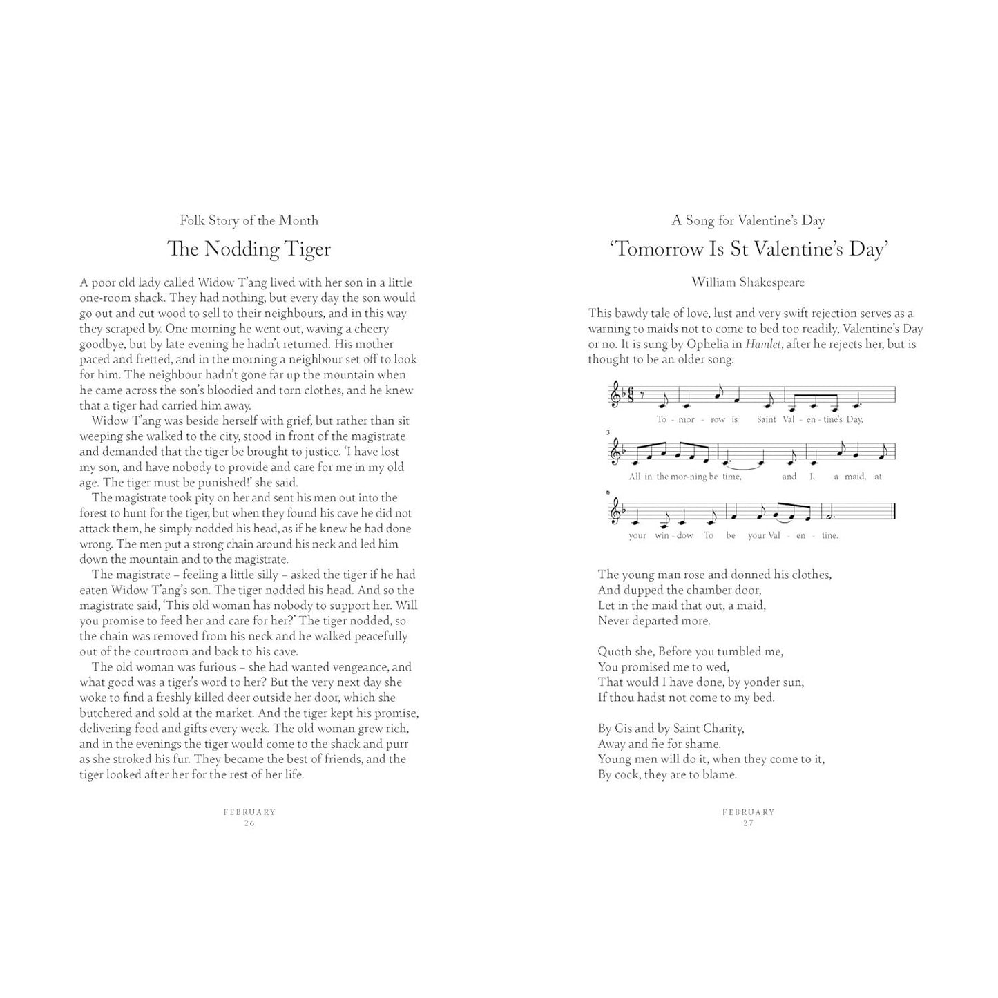 A YEAR IN STORY AND SONG BY LIA LEENDERTZ