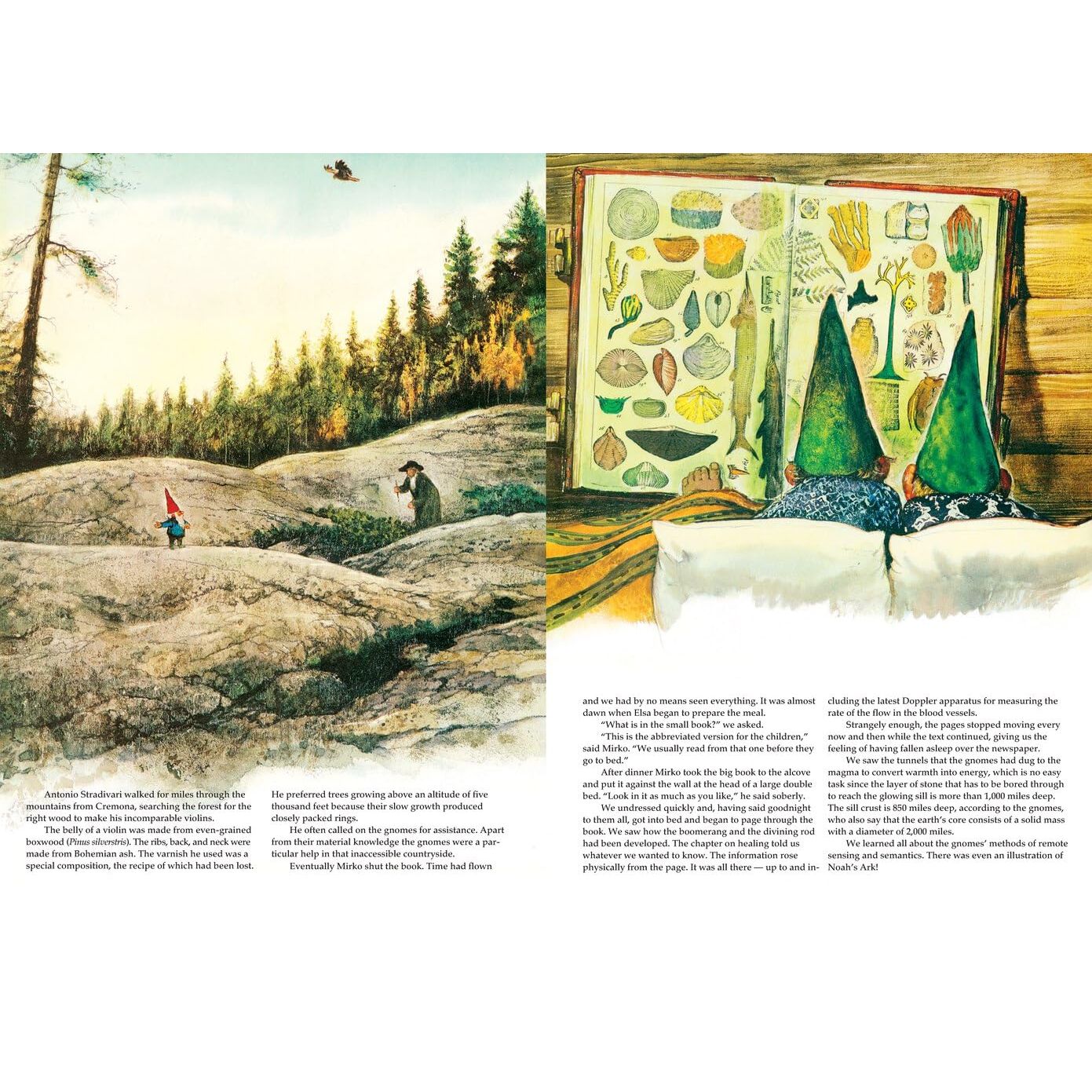 SECRETS OF THE GNOMES BY WIL HUYGEN AND ILLUSTRATED BY RIEN POORTVLIET