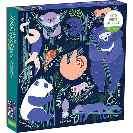 TREE-DWELLING SLOWPOKES 500PC PUZZLE