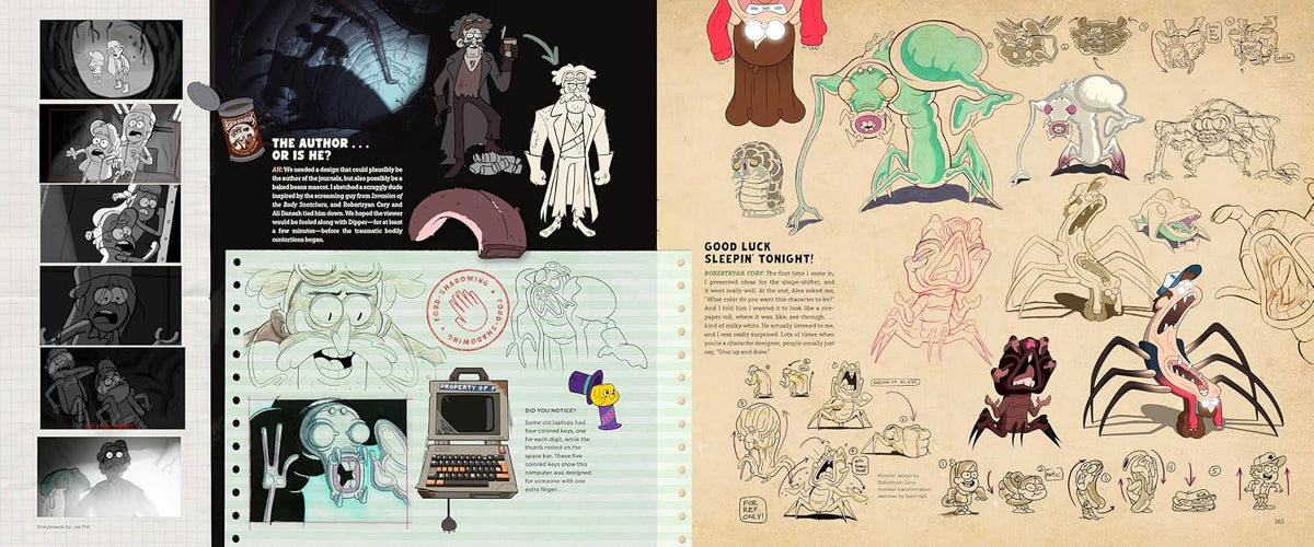 THE ART OF GRAVITY FALLS BY ALEX HIRSCH AND ROB RENZETTI