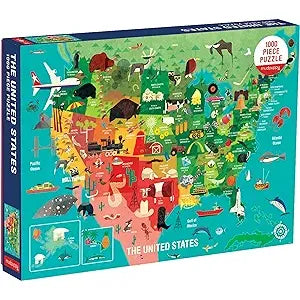 THE UNITED STATES 1000PC PUZZLE
