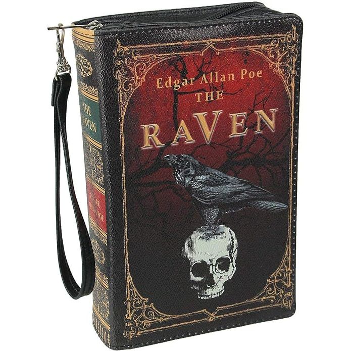 THE RAVEN EDGAR ALLAN POE BOOK PURSE