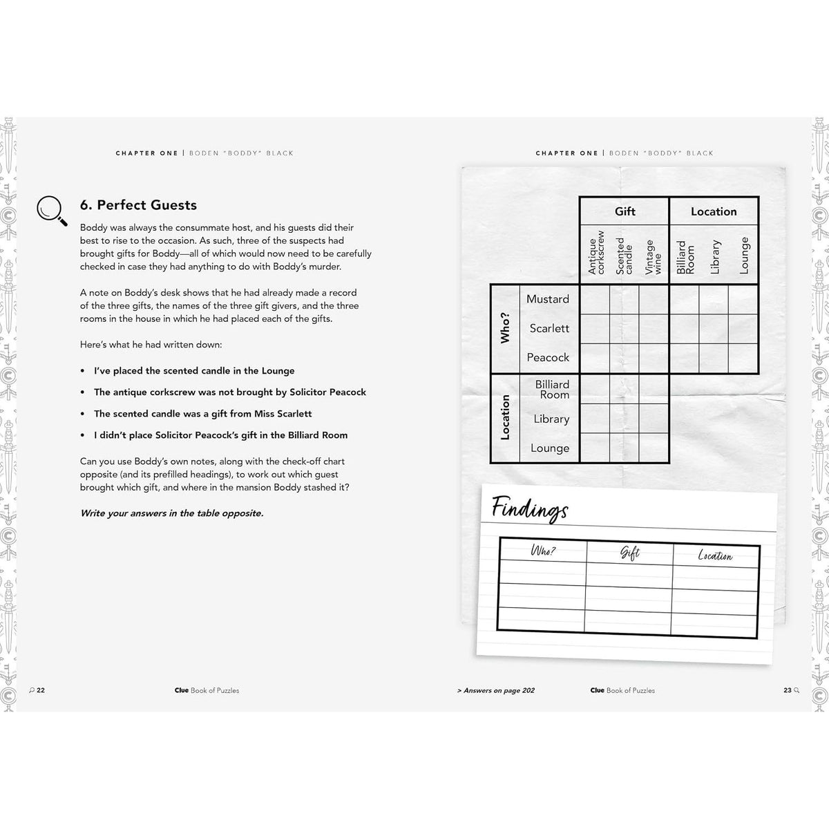 THE OFFICIAL CLUE BOOK OF PUZZLES: TEST YOUR DETECTIVE SKILLS WITH OVER 80 PERPLEXING PUZZLES BY DR. GARETH MOORE AND LAURA JAYNE AYRES