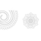 THE MANDALA COLORING BOOK