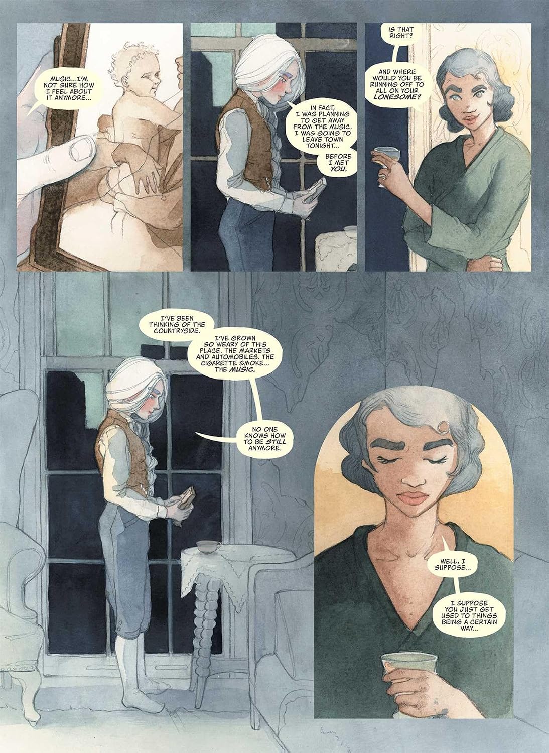 THE CUTTING GARDEN: A GRAPHIC NOVEL BY DARCY VAN POELGEEST, ILLUSTRATED BY ERIN CONNALLY