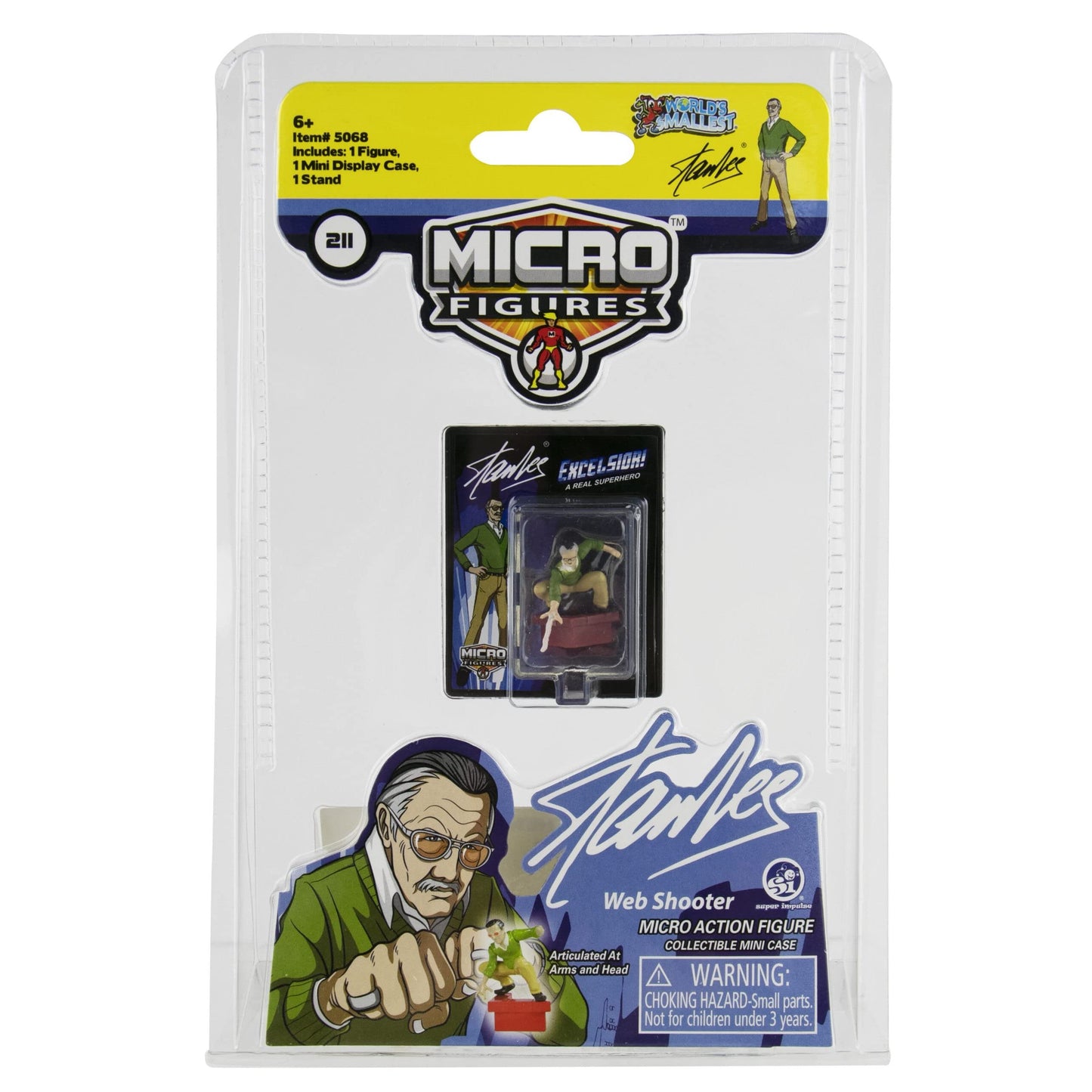 WORLD'S SMALLEST MICRO FIGURES STAN LEE