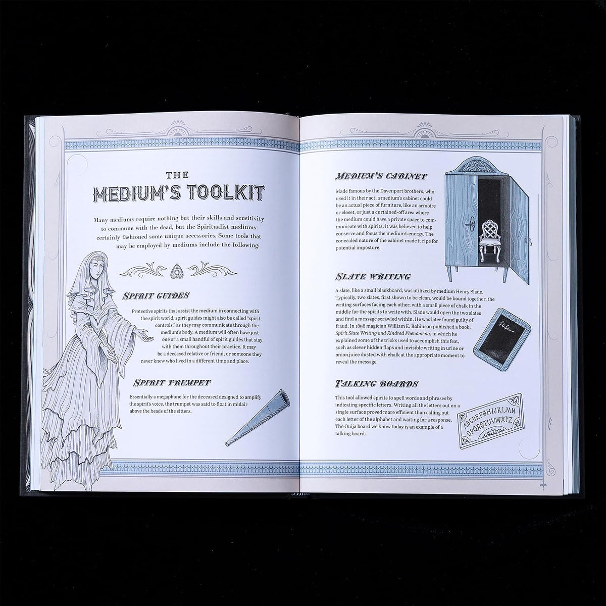 THE SECRETS OF THE SÉANCE SOCIETY: ILLUSTRATED TRUE STORIES OF TALKING TO THE DEAD BY LISA PERRIN