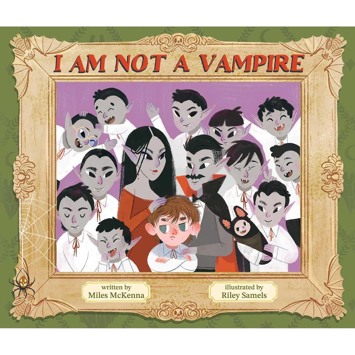 I AM NOT A VAMPIRE BY MILES MCKENNA AND RILEY SAMELS
