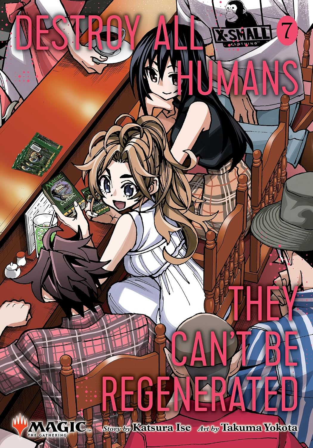DESTROY ALL HUMANS THEY CAN'T BE REGENERATED VOLUME 7 BY KATSURA ISE AND TAKUMA YOKATA