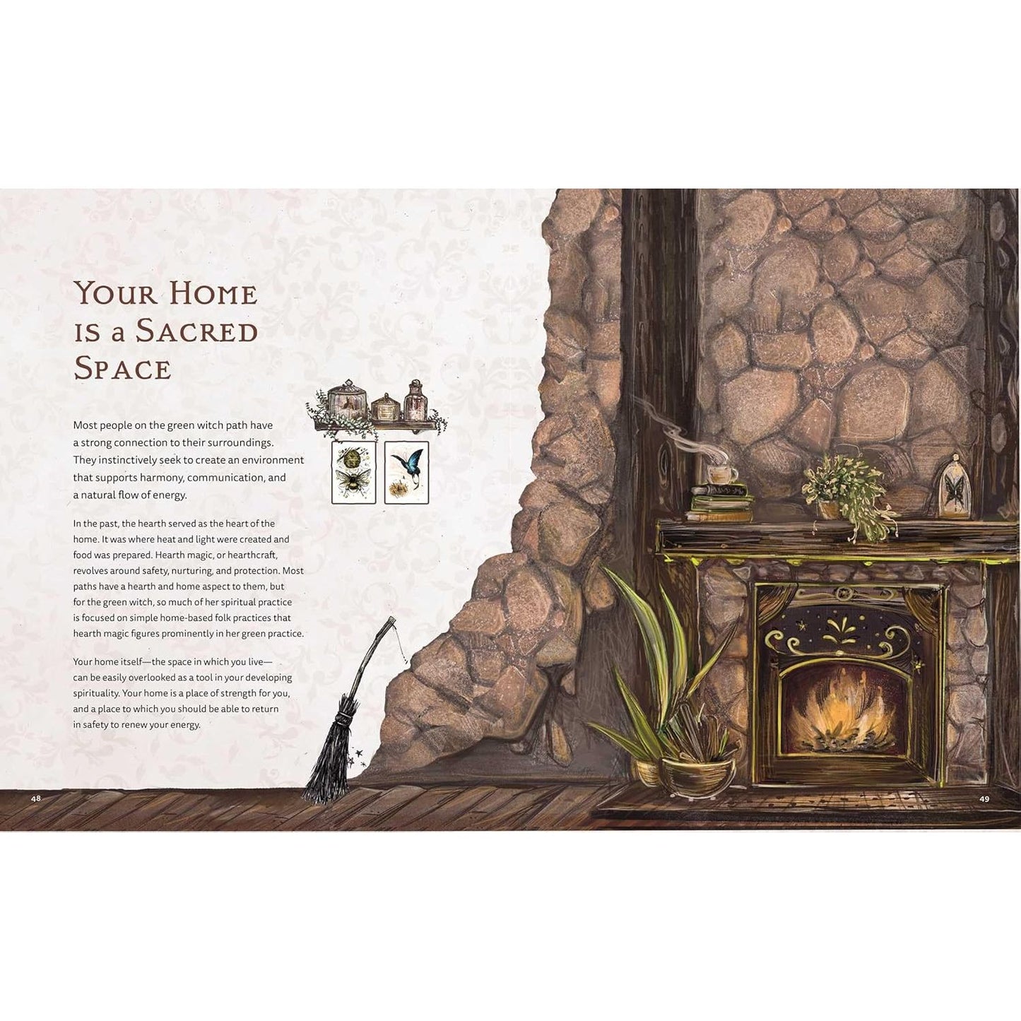 THE GREEN WITCH ILLUSTRATED BY ARIN MURPHY-HISCOCK