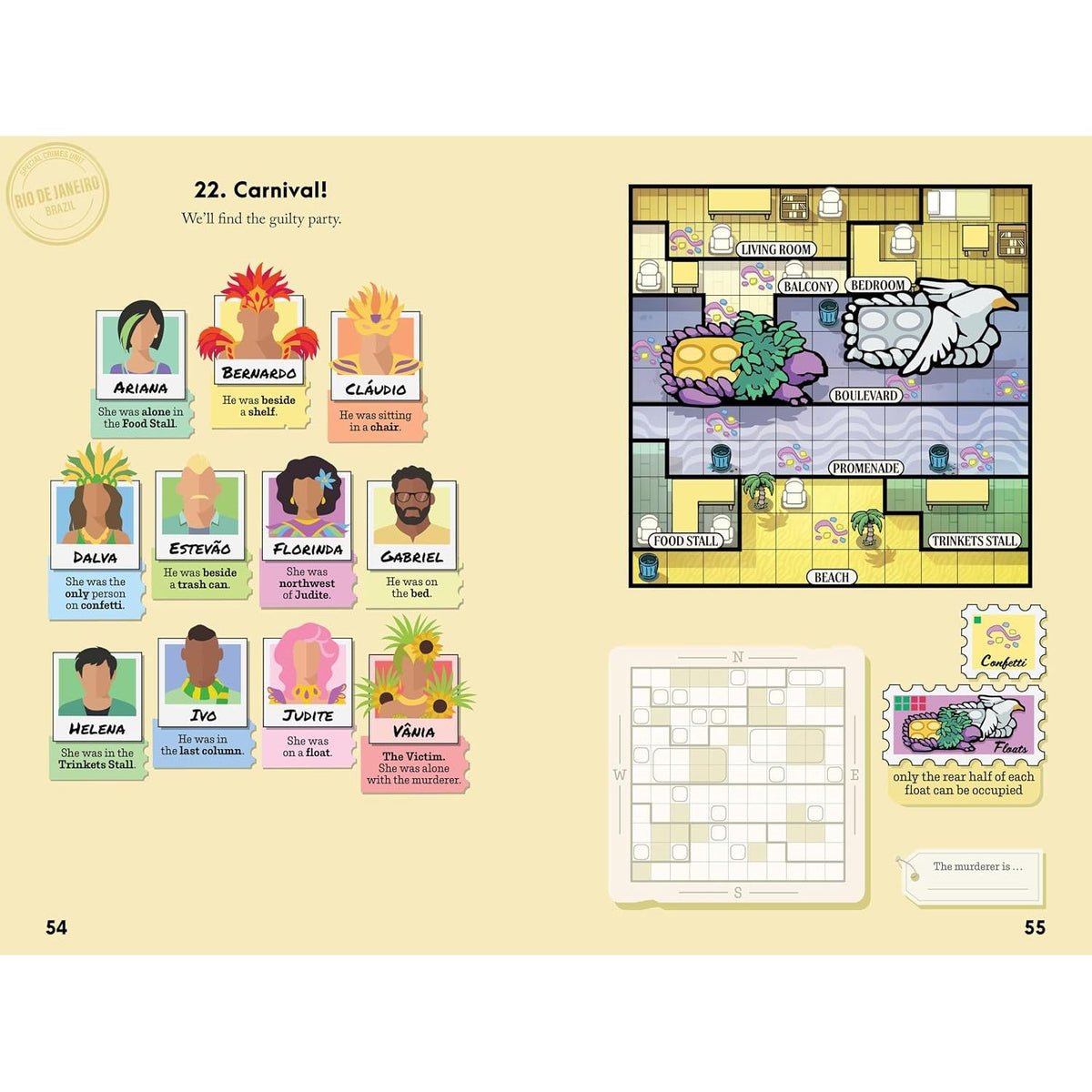 MURDOKU: AROUND THE WORLD: 80 MURDER MYSTERY LOGIC PUZZLES BY MANUEL GARAND