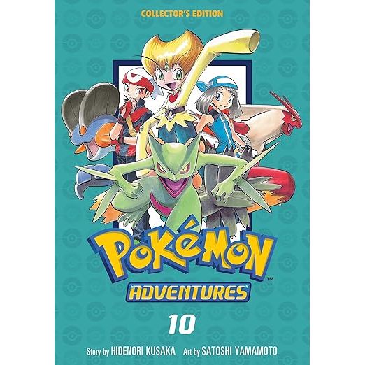 POKEMON ADVENTURES COLLECTOR'S EDITION, VOL. 10 BY HIDENORI KUSAKA AND ART BY SATOSHI YAMAMOTO