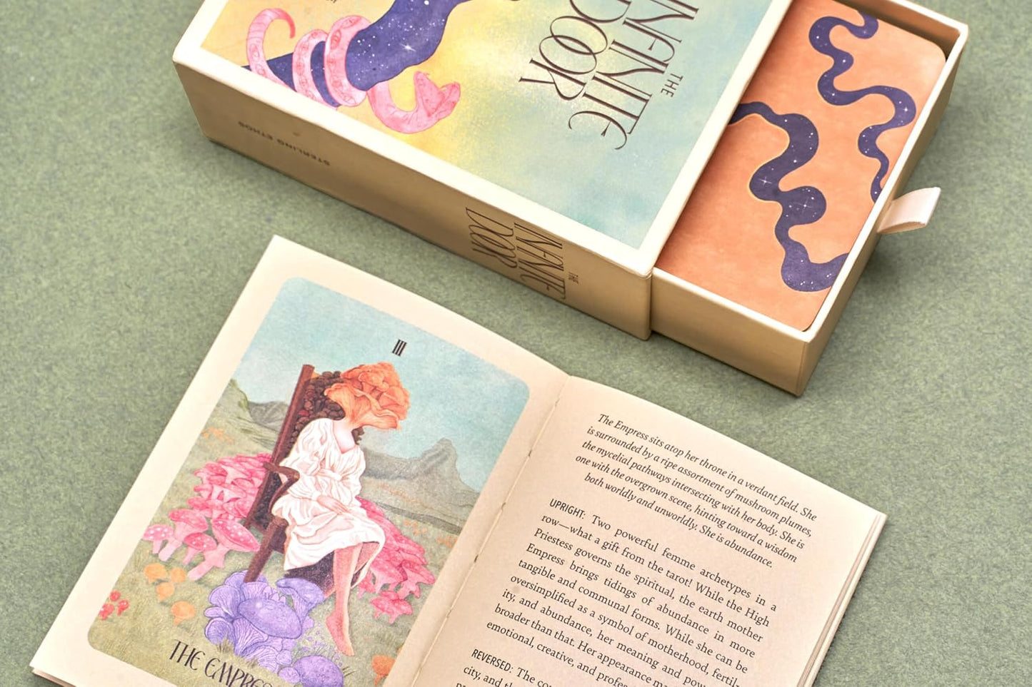 THE INFINITE DOOR: A TAROT DECK AND GUIDEBOOK BY PAMELA LOVE AND KRYS MANIECKI