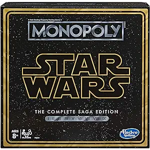 MONOPOLY: STAR WARS THE COMPLETE SAGA EDITION