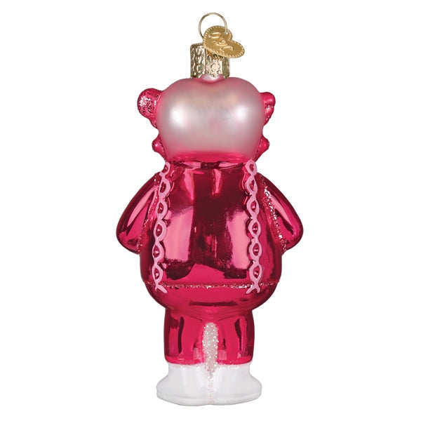 FRANKEN BERRY GLASS HOLIDAY ORNAMENT