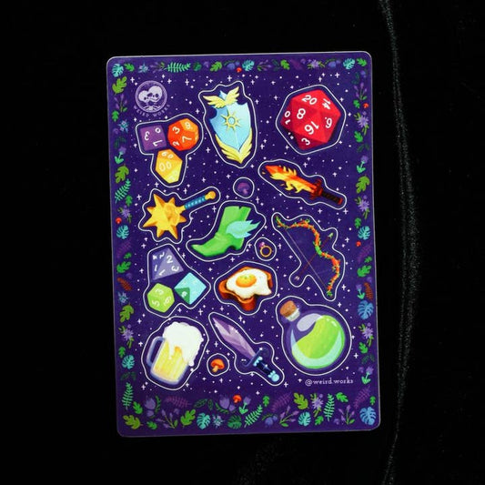 MAGICAL ADVENTURE STICKER SHEET