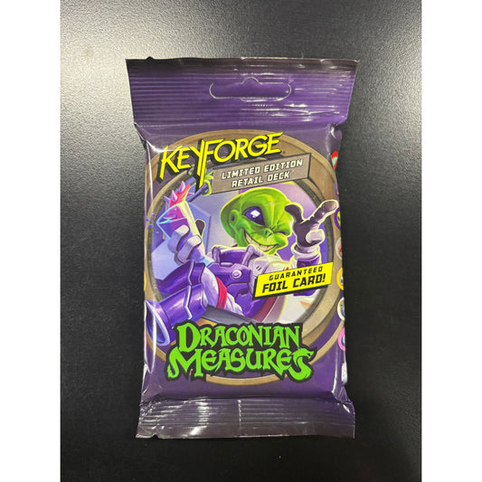 KEYFORGE DRACONIAN MEASURES *RETAILER FOIL EDITION* DECK