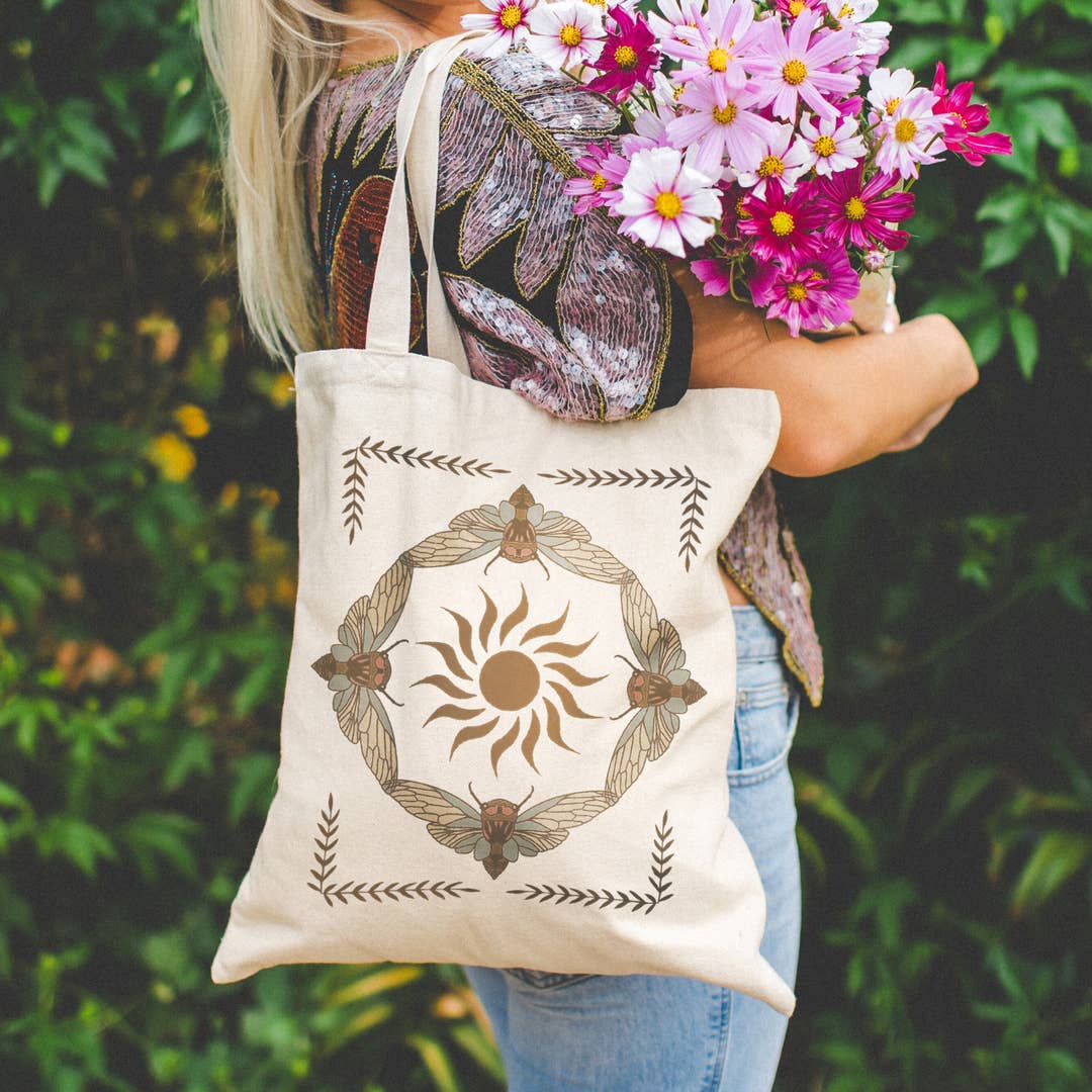 CICADA TOTE BAG
