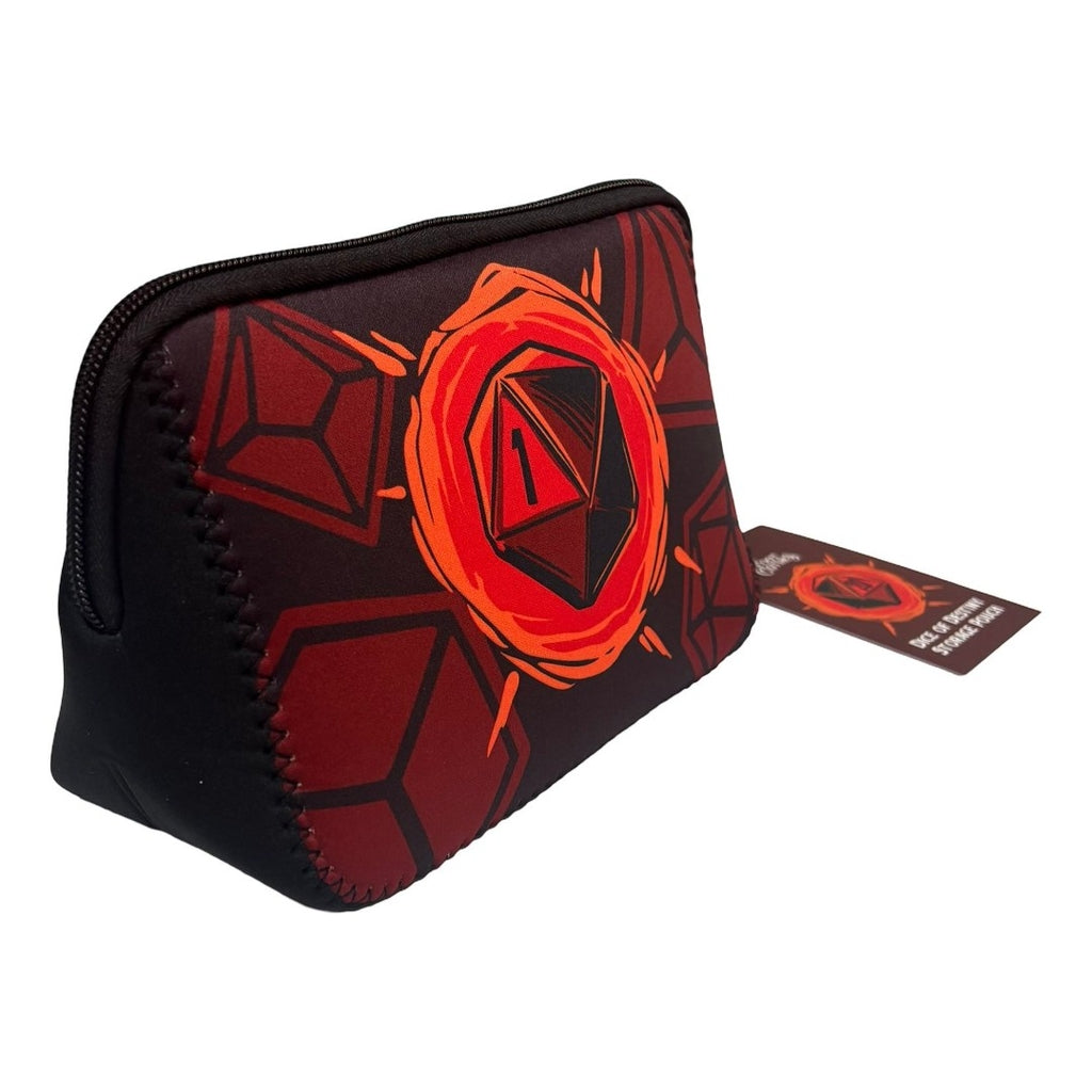 NEOPRENE ZIP POUCH DICE BAG