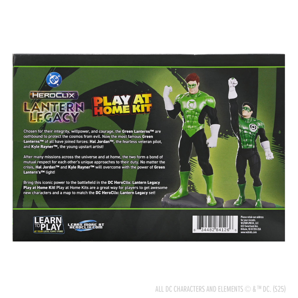 LANTERN LEGACY PLAY AT HOME KIT DC HEROCLIX