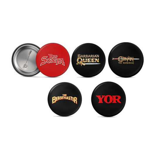 BARBARIAN BUTTON SET