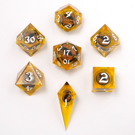 BEHOLDER ORANGE: CAPTURED MAGIC SHARP RESIN