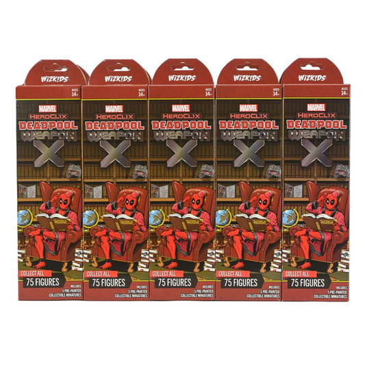 HEROCLIX DEADPOOL/WEAPON X BOOSTER BRICK