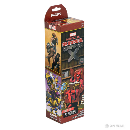 HEROCLIX DEADPOOL/WEAPON X BOOSTER
