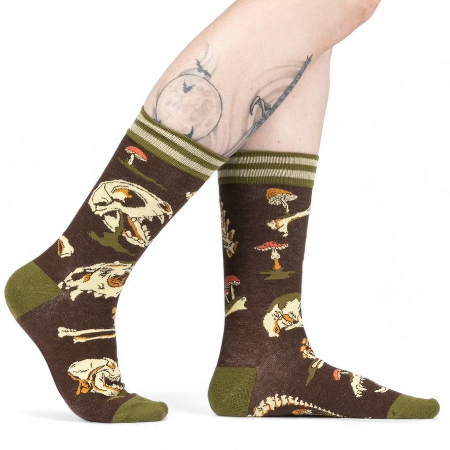 MOSSUARY CREW SOCKS BY FOOTCLOTHES