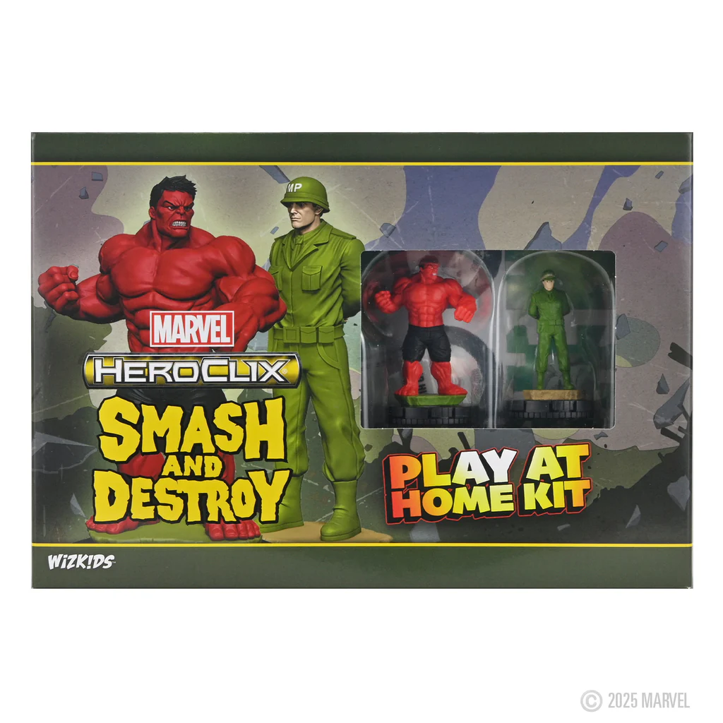HEROCLIX SMASH & DESTROY PLAY AT HOME KIT