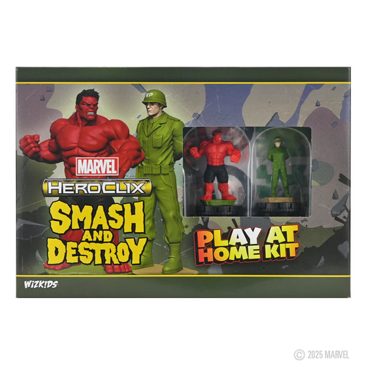 HEROCLIX SMASH & DESTROY PLAY AT HOME KIT