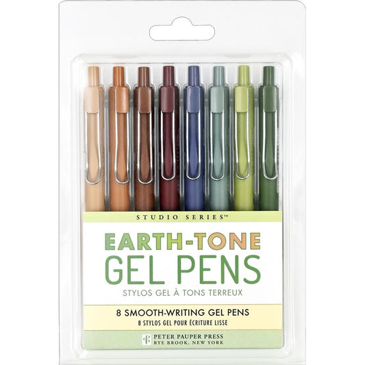 EARTH-TONE GEL PEN SET