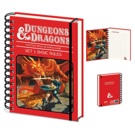 DUNGEONS & DRAGONS SPIRAL NOTEBOOK