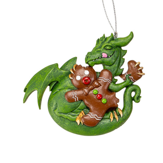 GINGERBREAD DRAGON ORNAMENT
