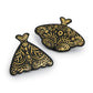 PANTRY MOTHS - CELESTIAL MOTH BAG CLIPS - SET OF 4