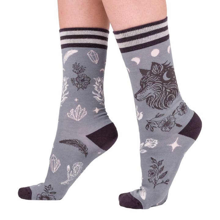 THE WOLF CREW SOCKS BY FOOTCLOTHES
