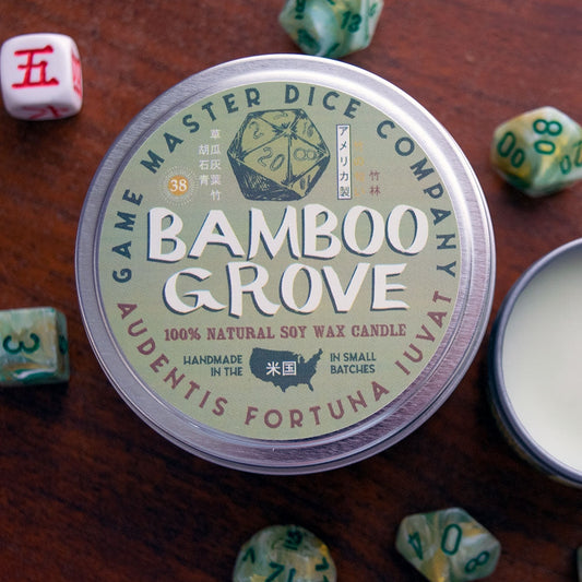 BAMBOO GROVE 8oz GAMING CANDLE