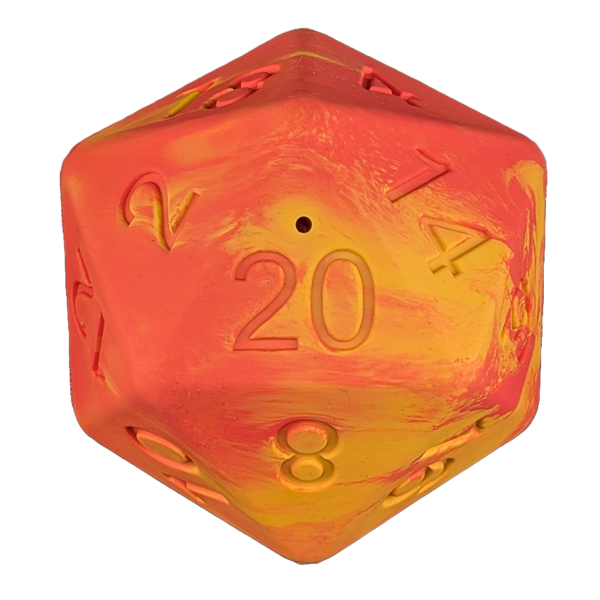 BARBARIAN STRENGTH TREAT DISPENSER D20