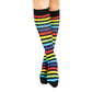 RADIANT RAINBOW STRIPES KNEE SOCKS BY FOOTCLOTHES