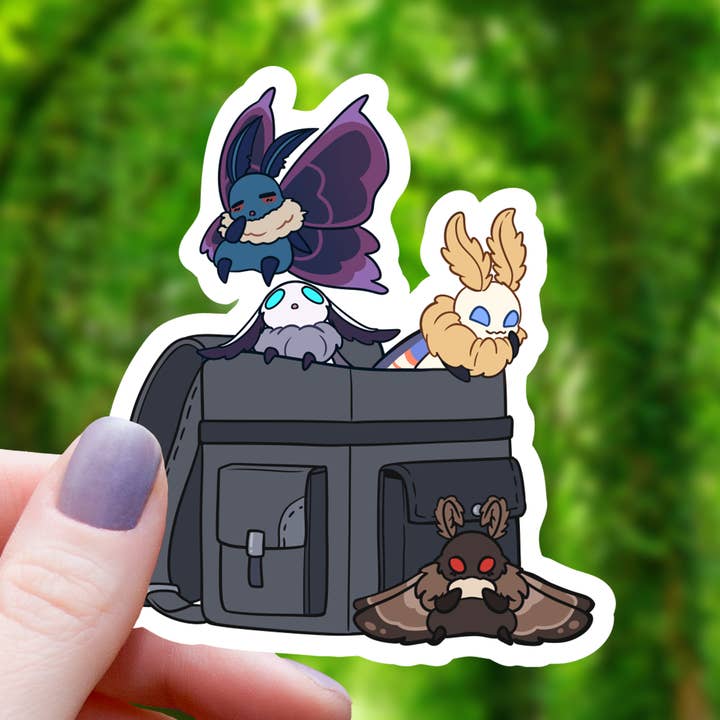 BAG OF MOTHMAN STICKER